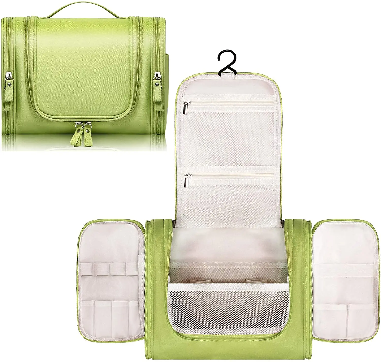 Hanging Travel Toiletry Bag Makeup Organizer Cosmetic Wash Bag Hygiene Bag for Men and Women