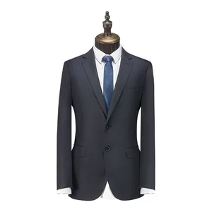 Men's High Quality Custom Dress Suit Jacket Luxury Tailoring Single Breasted Formal Business Suit Breathable Anti-Wrinkle