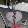Colgante de corazón roto