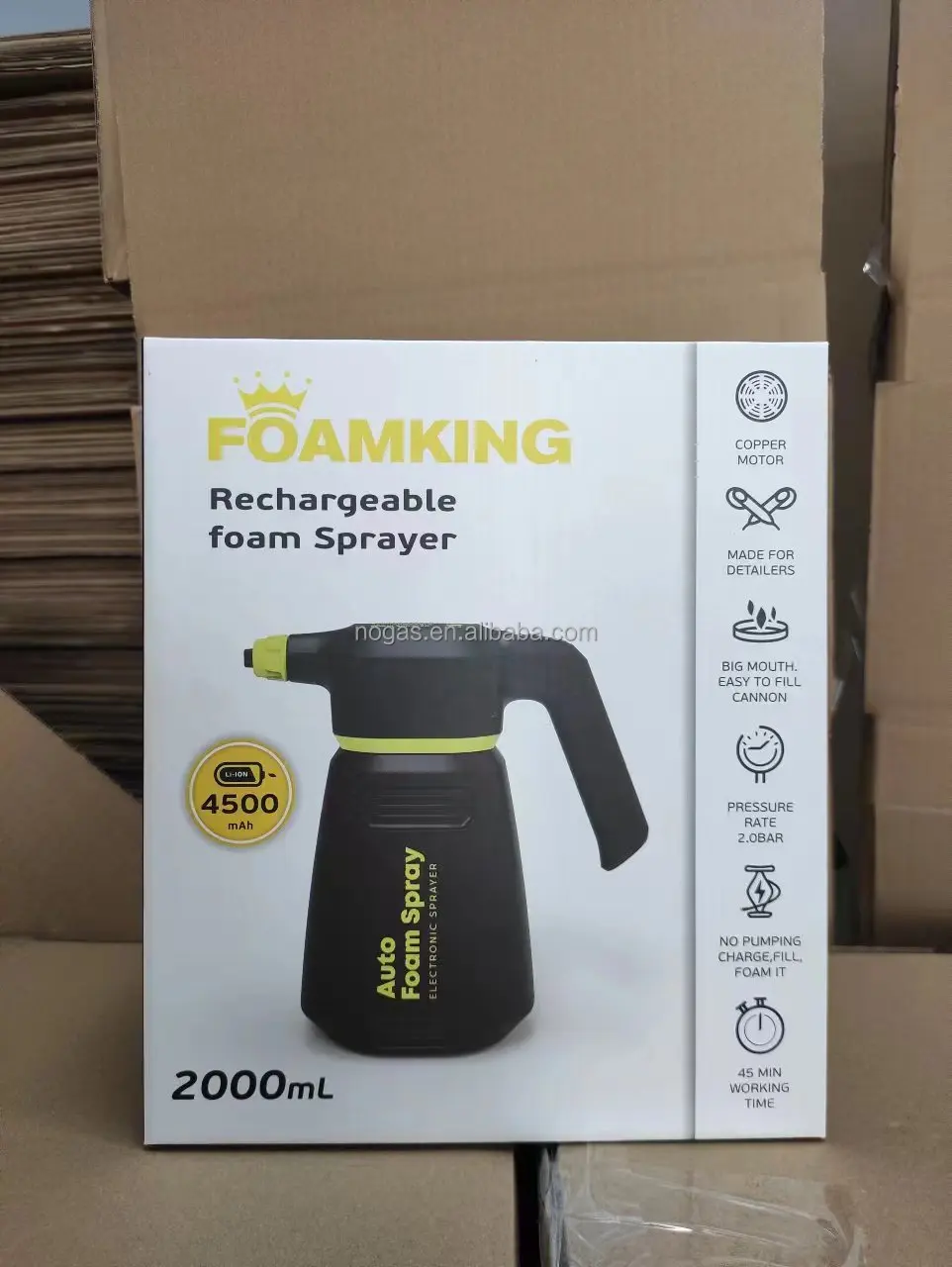 Foamking,Foamboss New 2.0l Electrical Foaming Sprayer,Best Seller