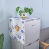Single-door refrigerator cover - cute little bear