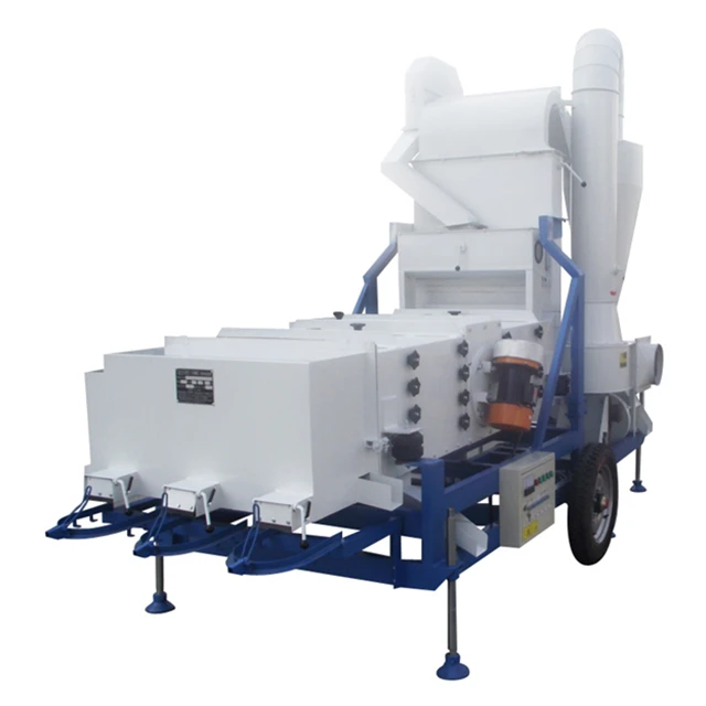 Seed Grain Cleaning Machine for Wheat Barley Sesame Beans Pulses Sorghum Maize Cleaner