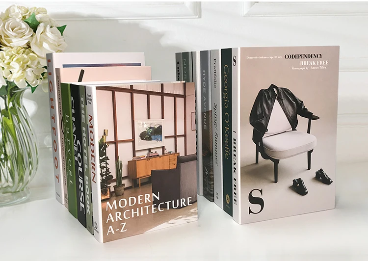 Fake Faux Coffee Table Classic Brands Decoration Book Home Decor Boxes