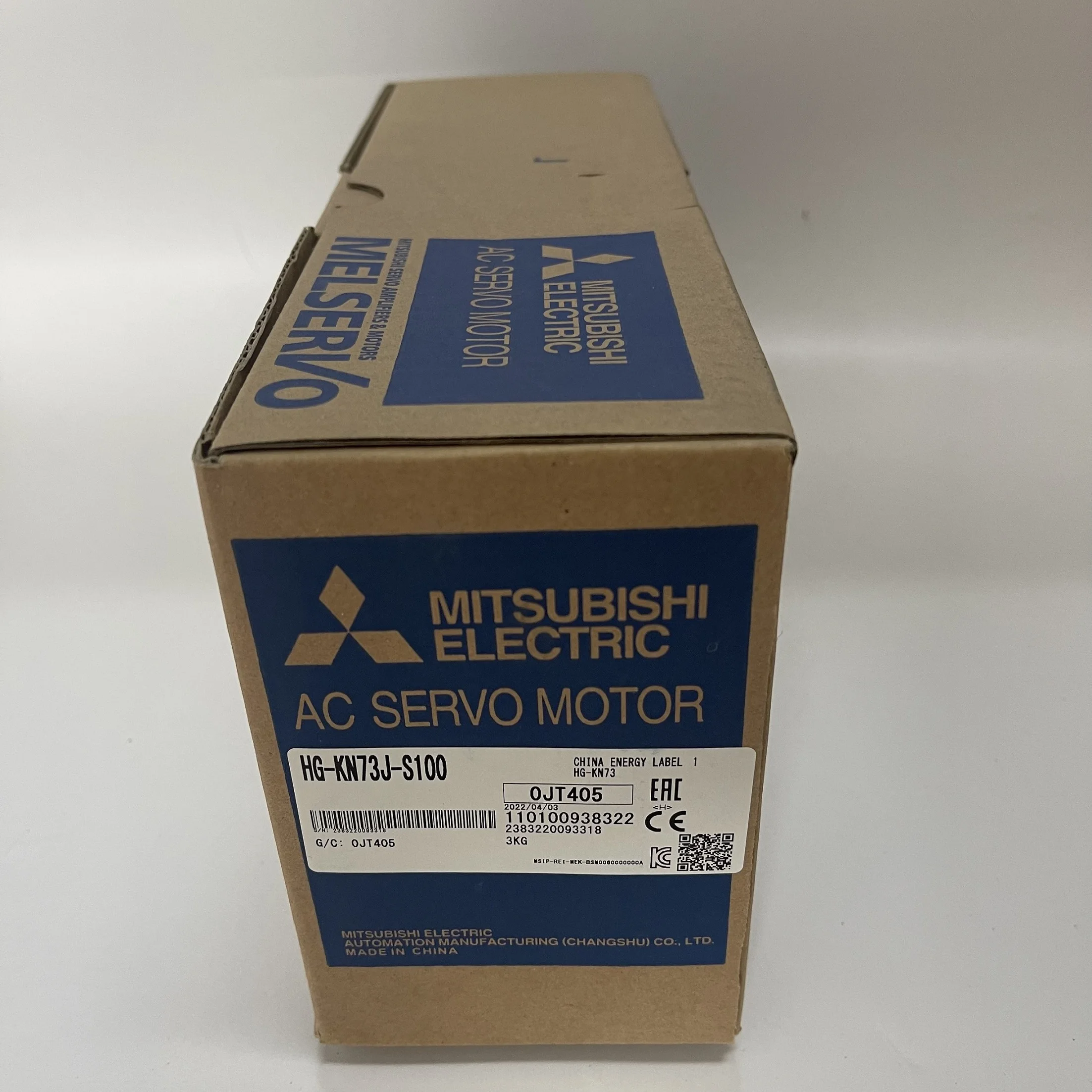 Mitsubishi AC Servo Motor HG-KN73J-S100
