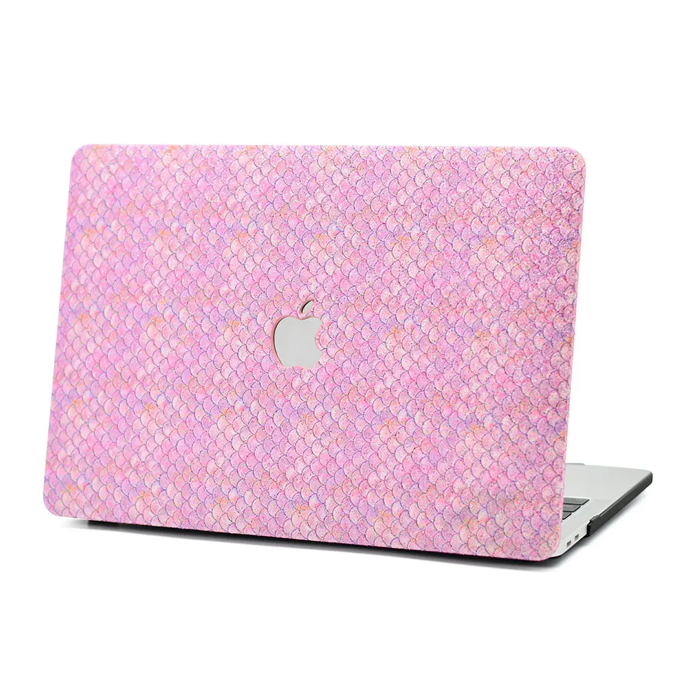 glitter apple laptop cover