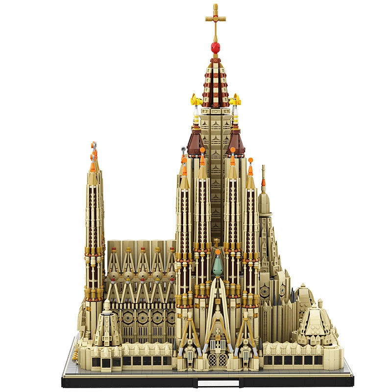 Goldmoc Sagrada Familia Model Bricks Medieval Architecture Modular ...