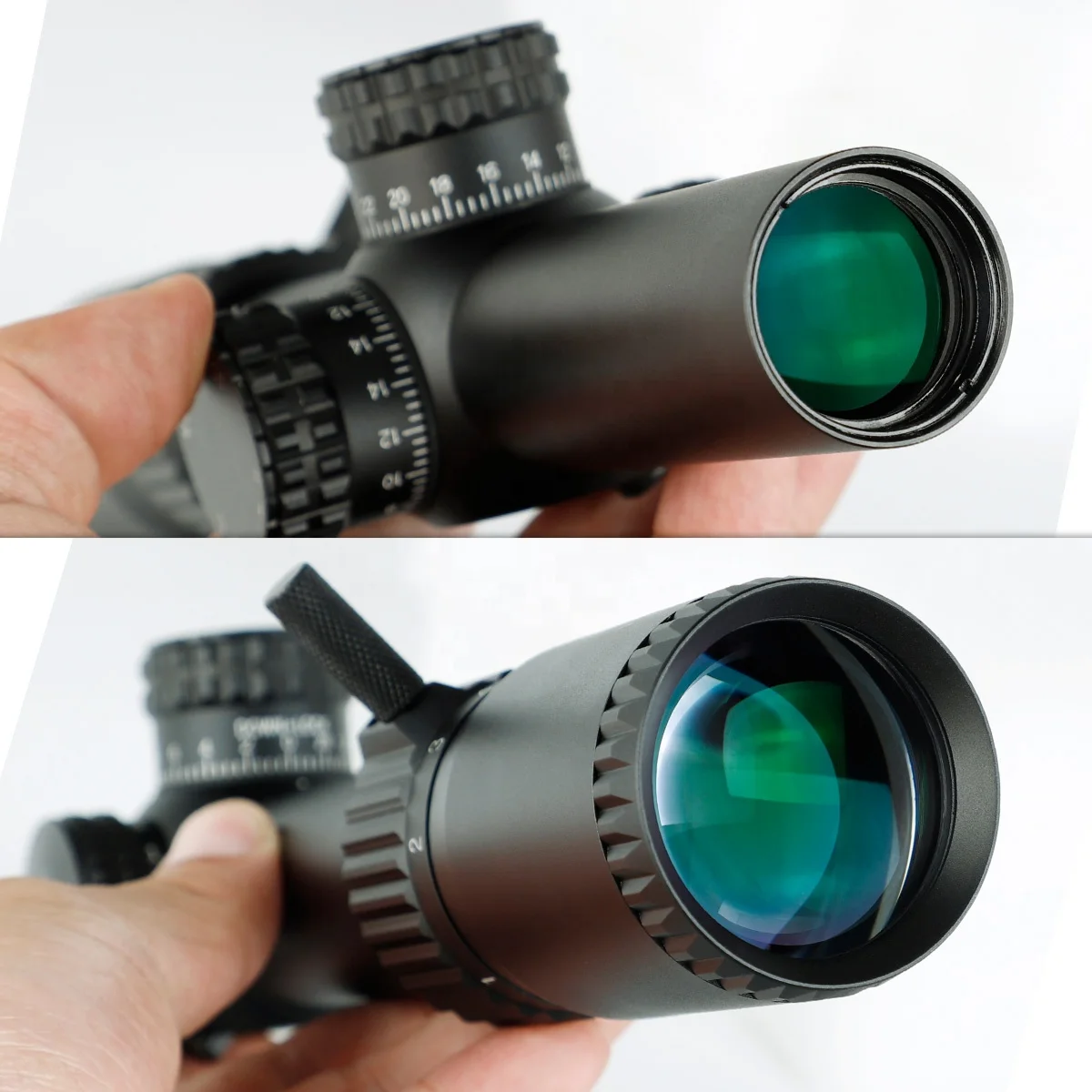 オーハント トゥルー 1X タクティカルサイト LPVO 1-10x24 IR レッド