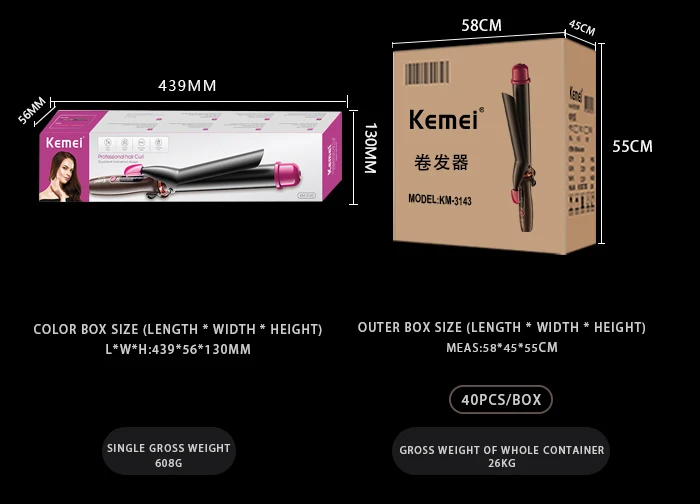 Product dimensions
