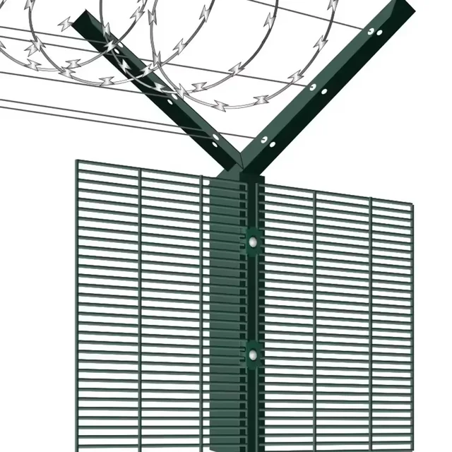 Supplier Price Hot Dipped Galvanized Razor Wire Prison Fence  Anti Climb Security Razor Blade Barbed Wire