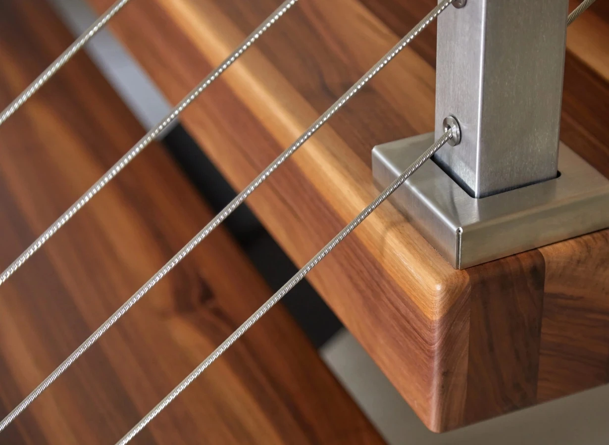 Inoxstar Railing Post Outdoor Wire Railing Kits Modern Stair Railing ...