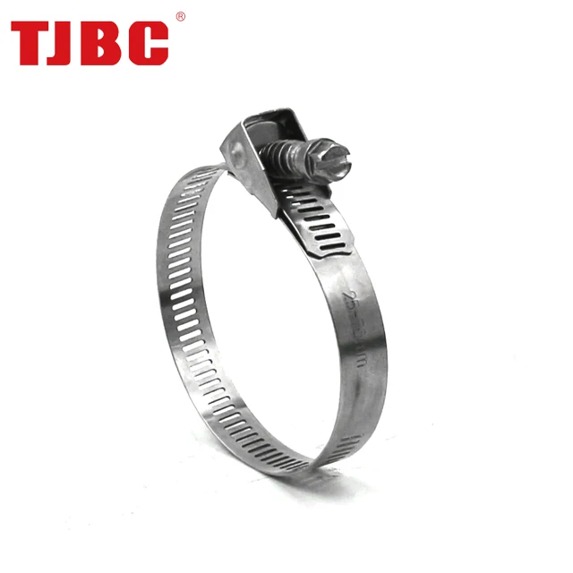 12.7mm Bandwidth Quick Release Hose Clamp for Car Stainless Steel Inch Standard Metric