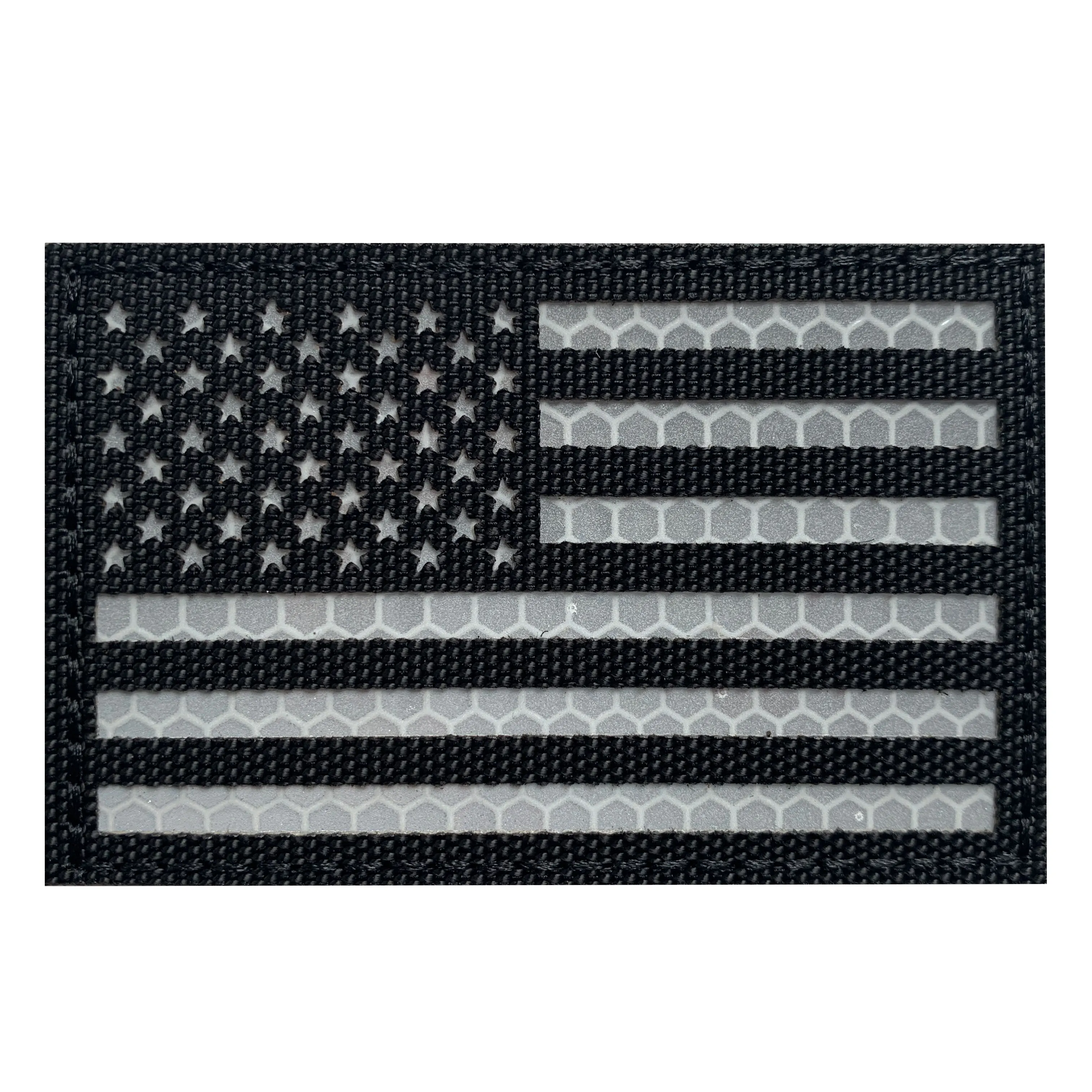 Laser Cutter Patches Custom High Quality Laser Cut Embroidery Patch with Hook and Loop