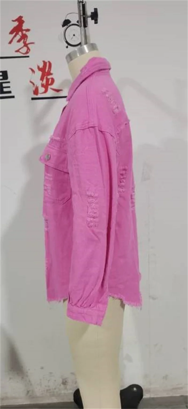 Spring 2023 New Denim Jacket Fashion Casual Ladies All Match Coat For