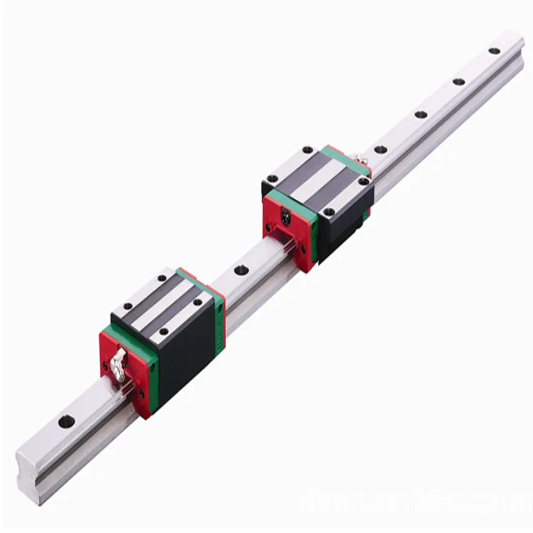 High Precision With Preload 25mm Linear Guide Rails Block Hgr25 Hgh25ca ...