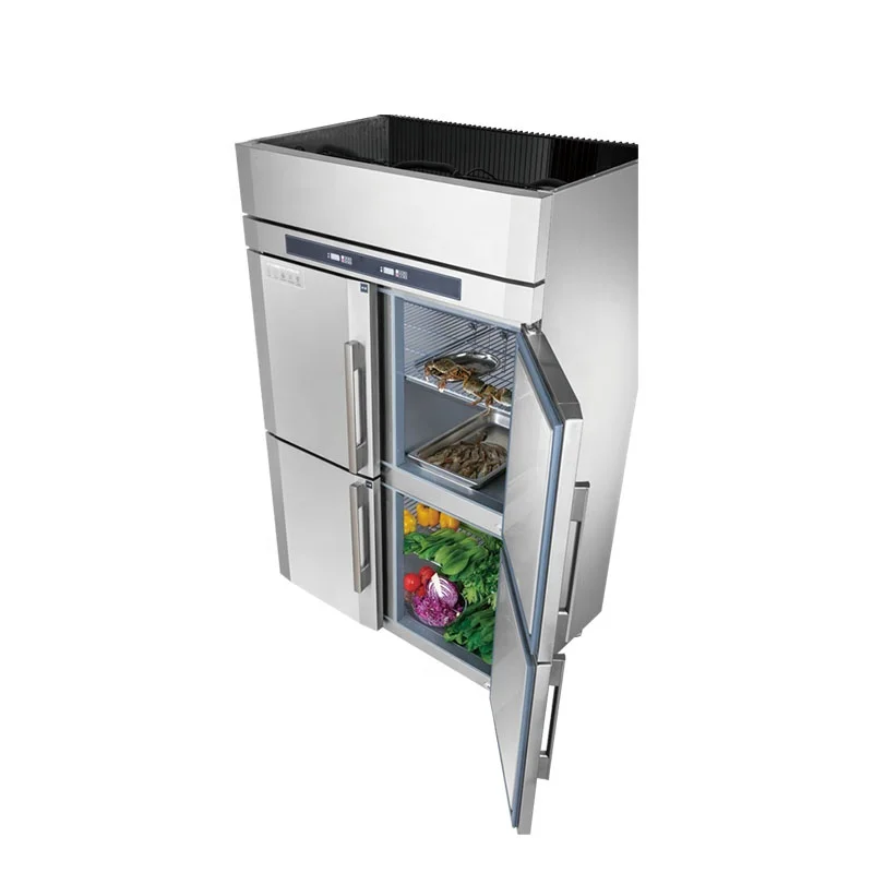 Custom Logo One-Stop Service Deep Blast Freezer Tray Half Stainless Steel Commercial Refrigerator Single-Temperature