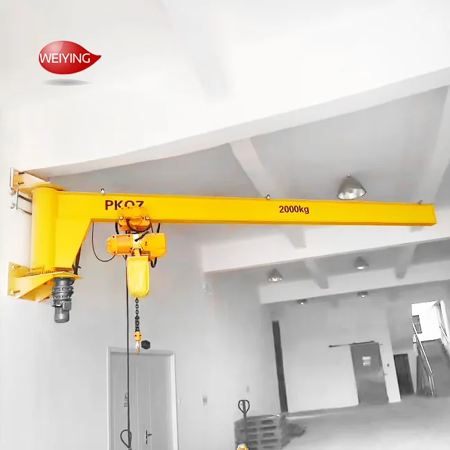 5 Ton Jib Crane Fixed Slewing Jib Crane Factory Use Light Duty Jib Crane