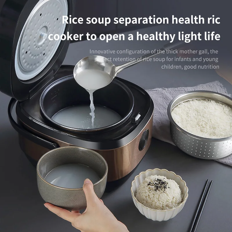 Rice Cooker 3 Liter Electric Multifunction Low Sugar Carb Digital Touch Screen Rice Cooker