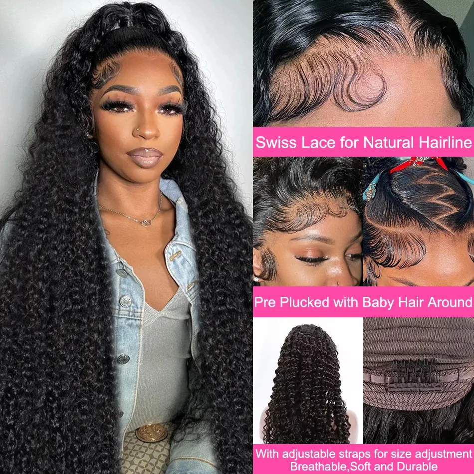 Night Club HD Loose Deep Wave Lace Front Parrucche Brasiliane Ricce Water Wave Lace Front Parrucche Chiusura Parrucche Per Le Donne_voghion.com