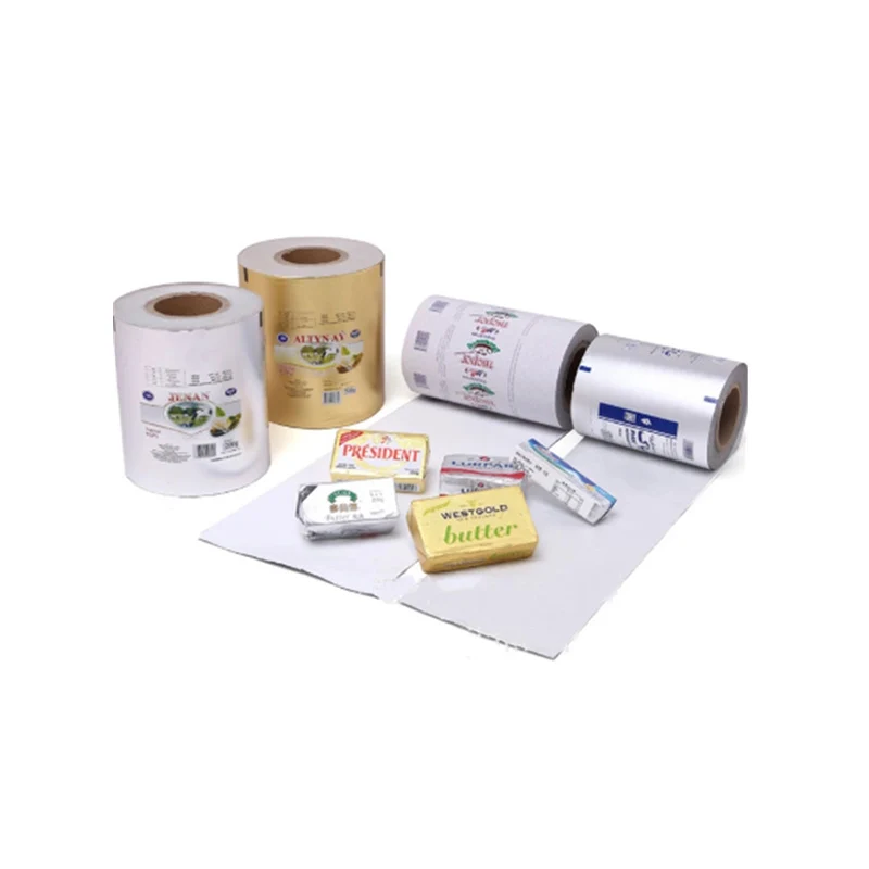 Petit rouleau de papier d'aluminium pour emballer des barres de chocolat