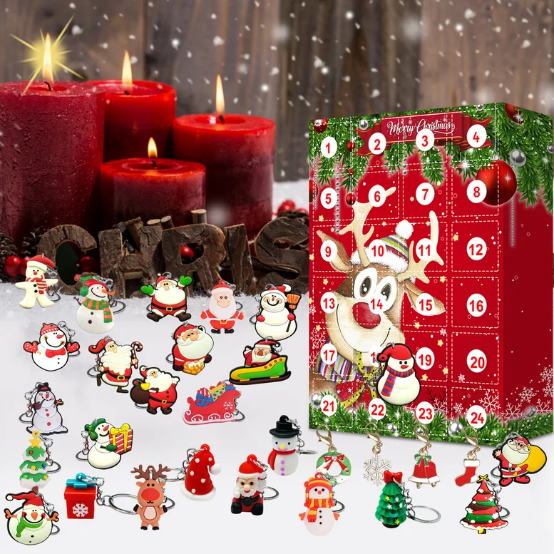 Luxury Custom Design Gift Cardboard Christmas Advent Calendar Boxes ...