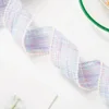 3.8cm blue and purple 5 yards