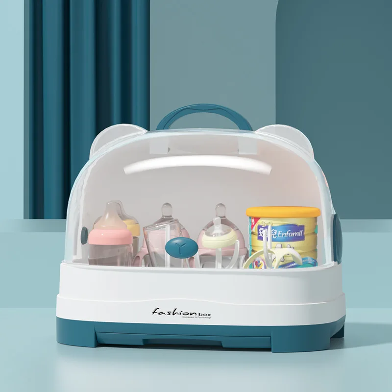 Factory Direct Price Bottle Drying Rack With Drainer Board Baby Feeding