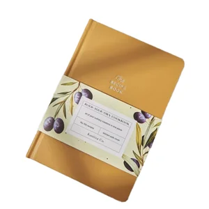 N0005 Best-Selling A5 Cloth Recipe Planner Notebook Customizable Hardcover Business/Office Organizer Environmentally Friendly A4