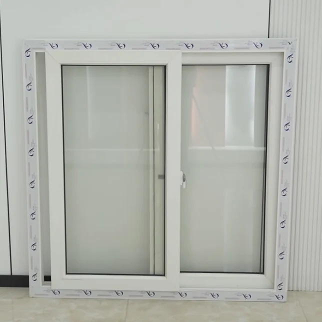 Soundproof Sliding Upvc Window Upvc Upward Sliding Window 60mm Upvc Window