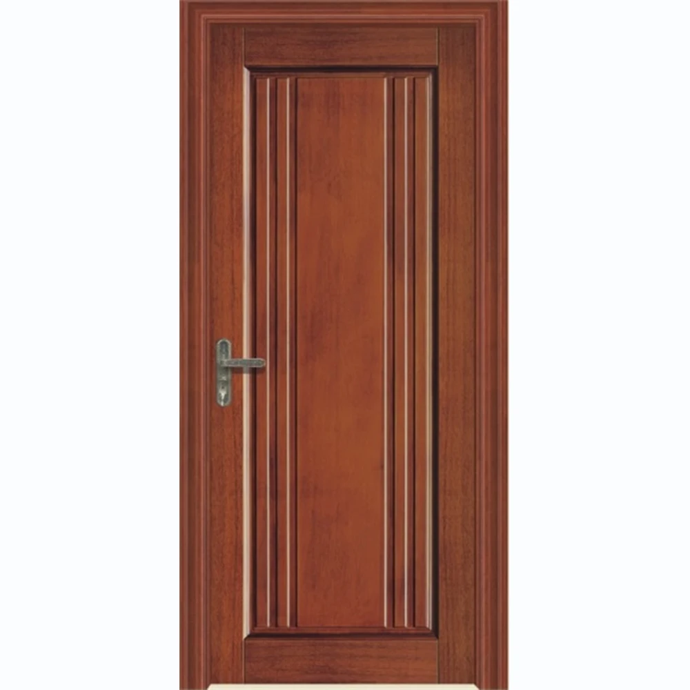 Wholesale Price Solid Wood Door Modern Design Interior Wood Door for Bedroom Home Internal Wooden Doors