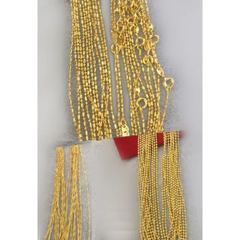 Xuping dubai gold jewellery designs 24k chain gold necklace for women, dubai new gold chains design