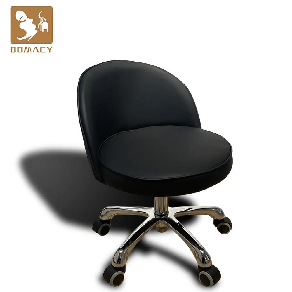 Bomacy New Folding Barbing Sale Threading Brown Pedicure Luxury Wash Basin with Hair pink Gold Styling Black Blue Salon Chairs