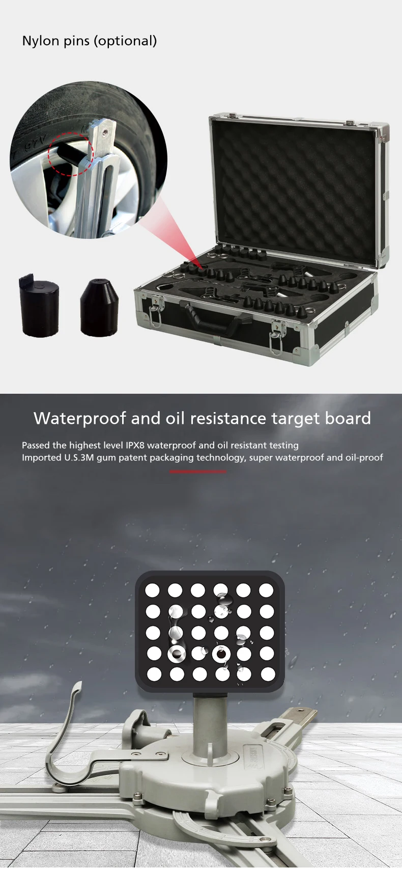 Устройство для калибровки Sunshine ADAS и выравнивания колес устройство два в одном выравнивание