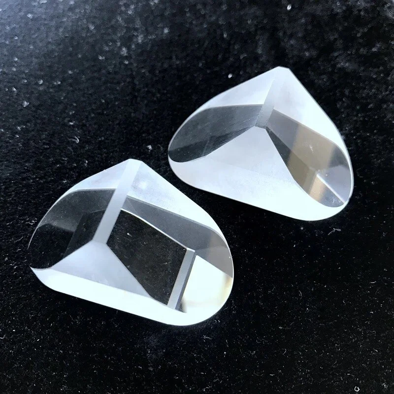 Optical glass roof prism for telescope,good light Transmission