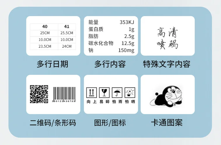 Factory Price Two Heads Handheld Inkjet Printer Date Picture QR Code Bar Code Coding Machine Bag Printing Machine