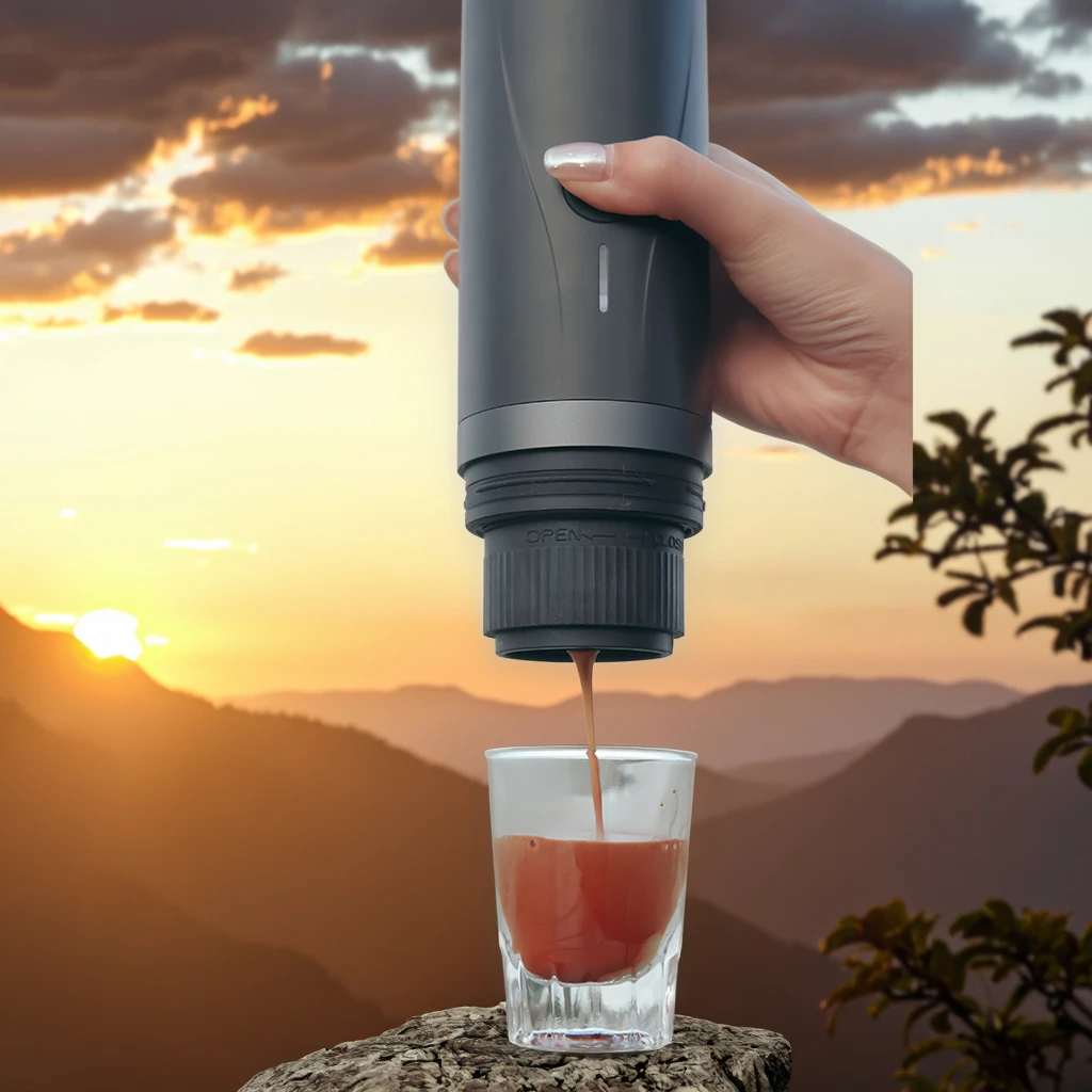 Coffee Maker Commercial Custom Design High Quality Espresso Machine and Capsule Coffee Maker 2 in 1 Camping Coffee Maker