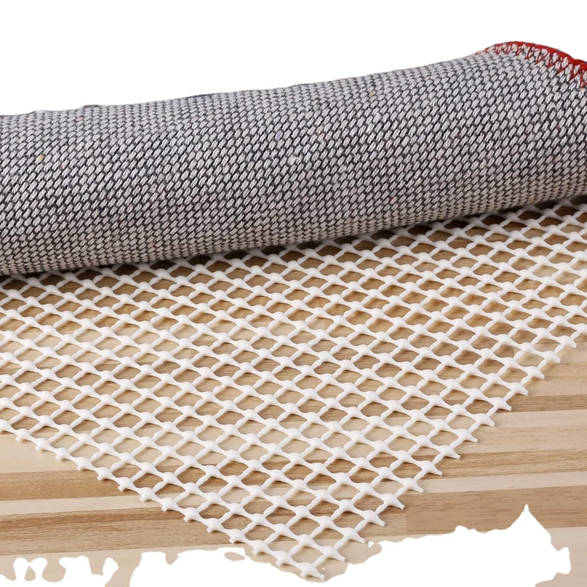 Non-Slip Carpet Underlay Rug Gripper Anti Slip Underlay Multi Purpose Liner  Non Slip Mat Mesh Non-Slip lining Carpets Rug Pad Mat for Hard Floors
