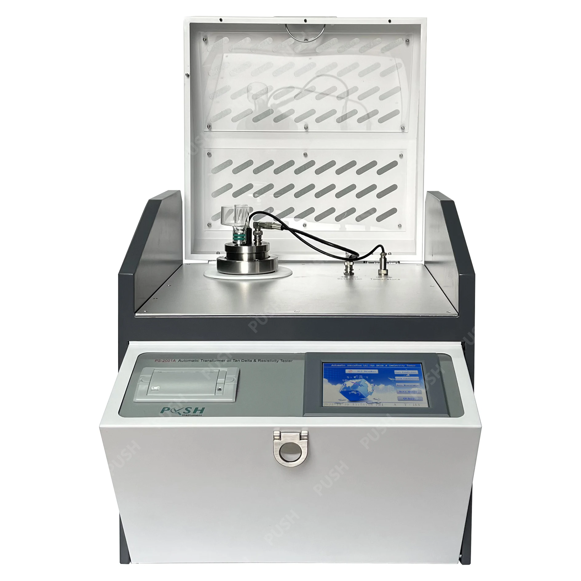 Push Electric Automatic Oil Tan Delta  Tester Dissipation Factor Power Factor test Equipment
