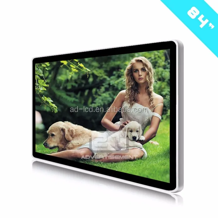 55inch Wall Mounted Digital Waterproof Music Player Manual Digital Signage Player with Ir Motion Sensor Wifi Advertising Player
