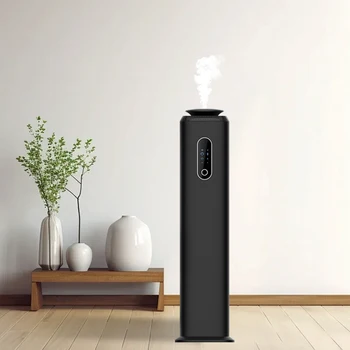 2025 New Floor Standing Commercial Aromatherapy Diffuser Column Adopts Two Fluid Atomization Technology