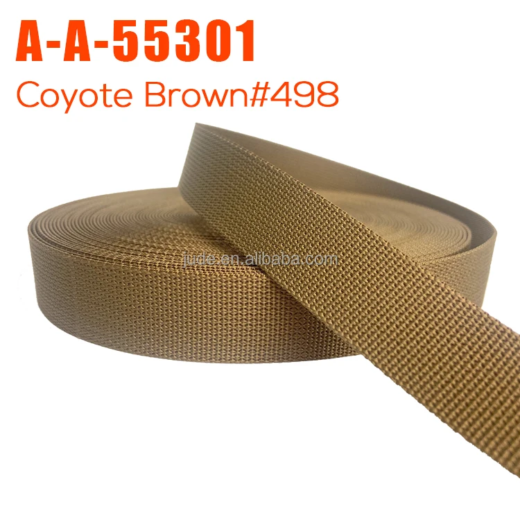 2 inch Coyote Webbing A-A-55301 Type 3 Class 2 – A&A Tactical