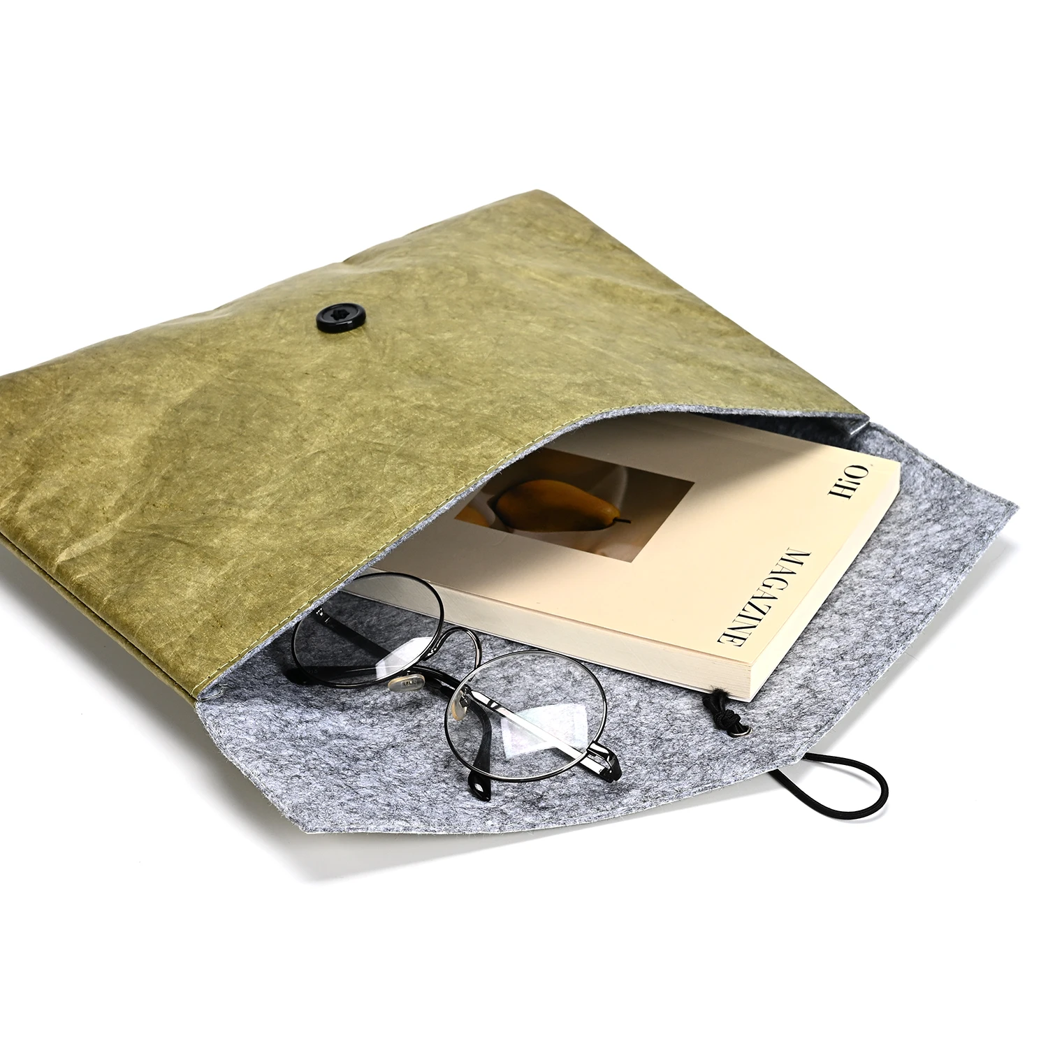 Custom Eco-Friendly Waterproof Laptop Bag Washable Kraft Paper Casual & Reusable-Made From Tyvek Dupont manufacture