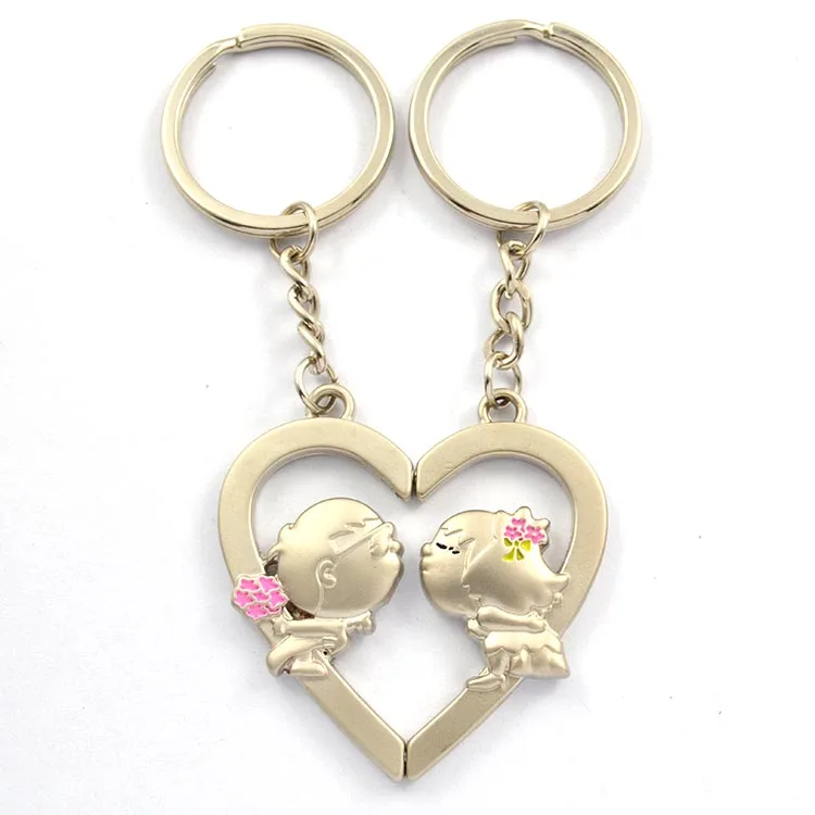 Custom Couple Key Chain Magnetic Kissing Anime Figurines