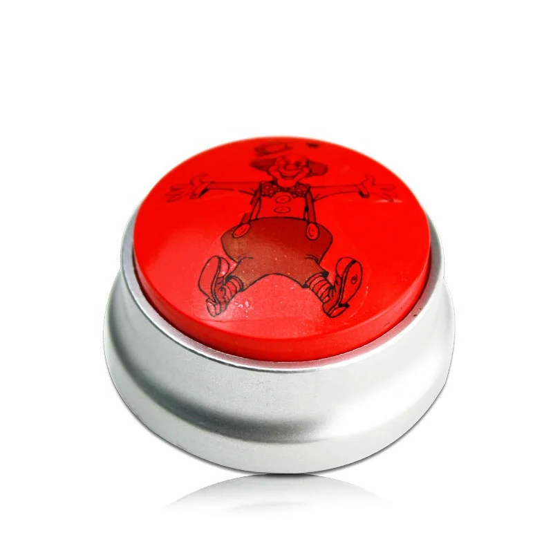 Factory Mini Answer Buzzers Custom Sound Button for Gift Happy Birthday Christmas Gift Music Box Funny Easy Talking Button