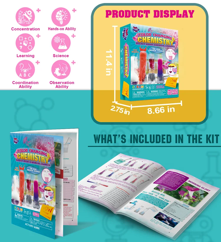 Amazing Children Stem Toys Custom Experiment Educational Diy Science