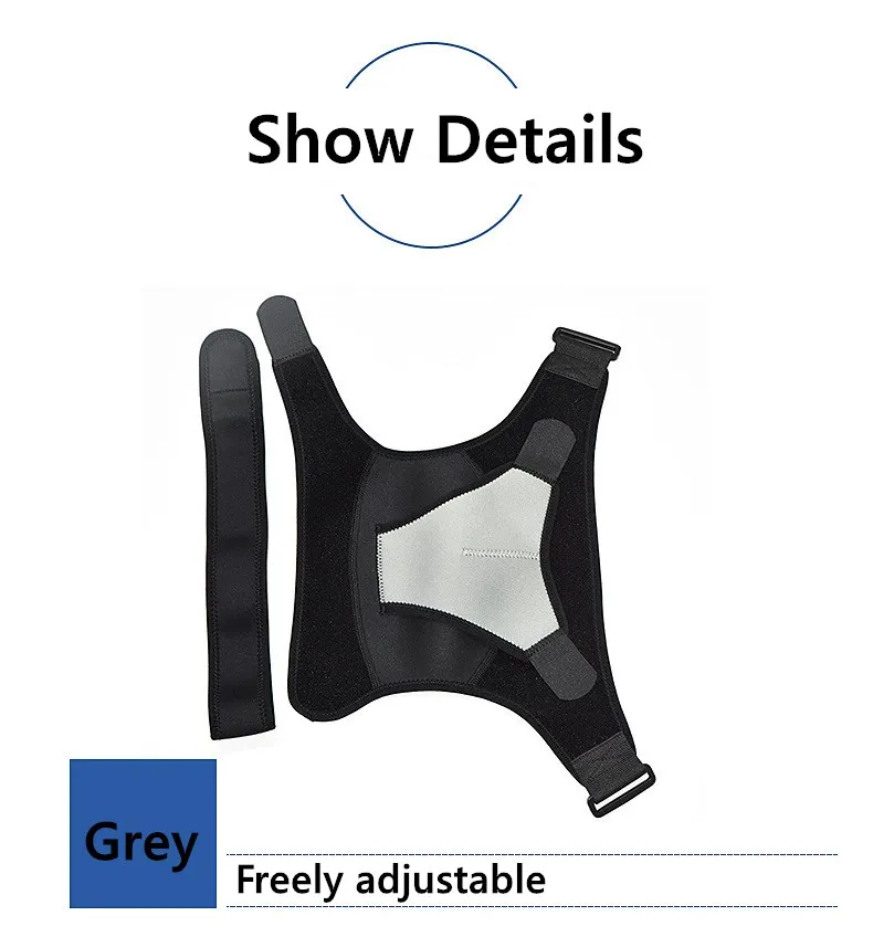 OLLAS Custom Breathable Shoulder Support Shoulder Support With Adjustable Strap Posture Corrector Shoulder Brace - Image 2