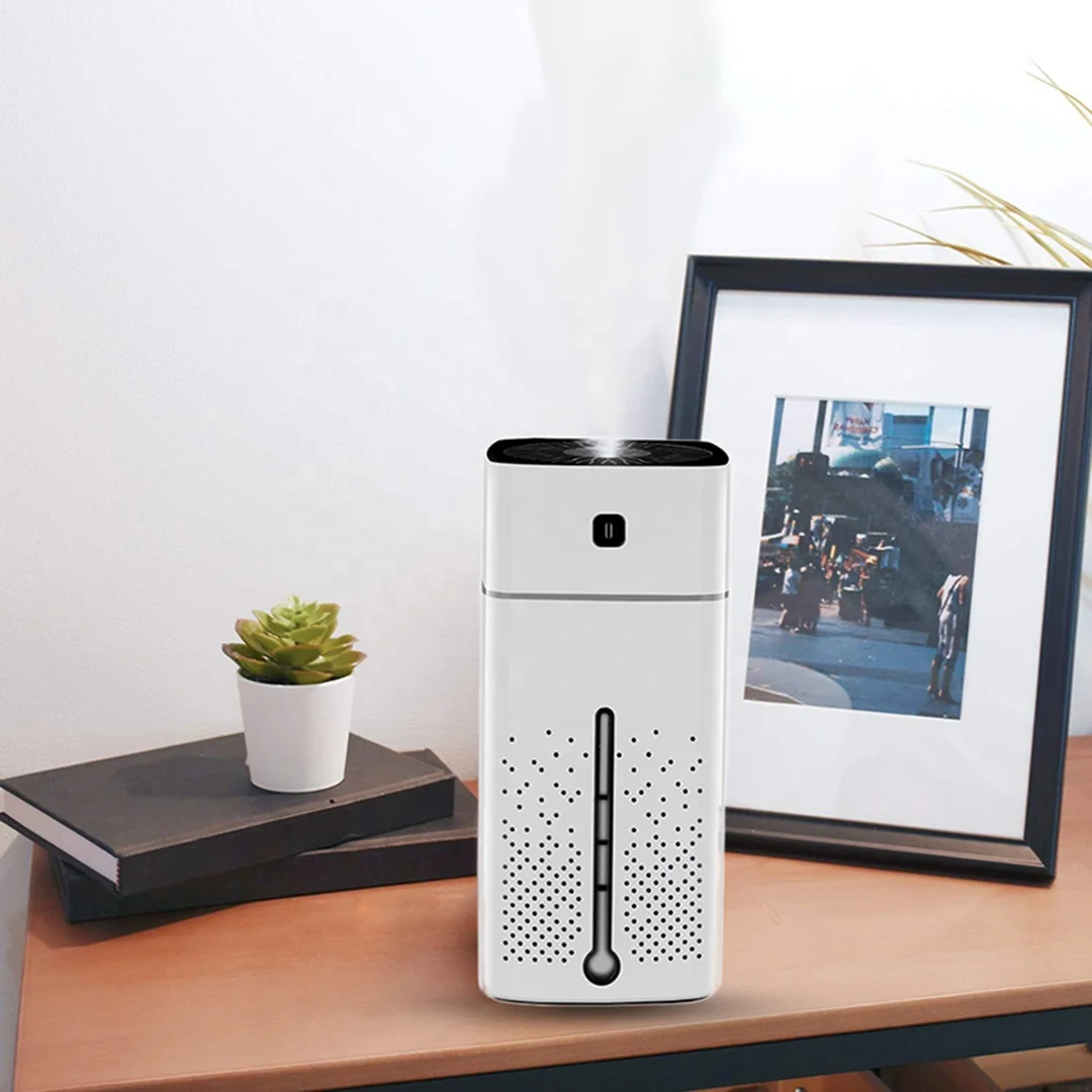 1L Humidifier Big Capacity Colorful Night Lights USB Office Purifier Electric Negative Ion Filter Mist Sprayer Aroma Diffuser