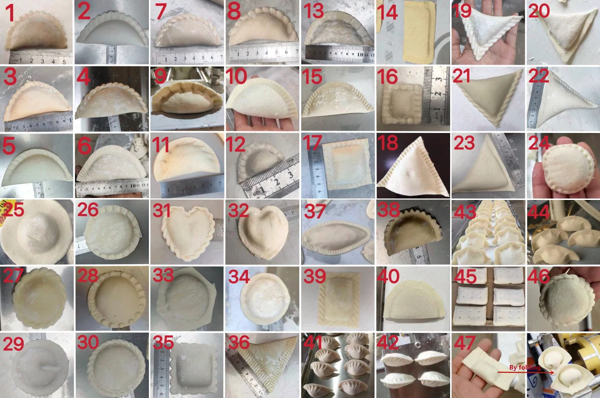 8000 Stück/h Kommerzielle Teigtaschenmaschine zum Guten Preis für Tortellini, Samosa, Pelmeni, Ravioli, Frühlingsrollen und Große Empanadas – Detail 4