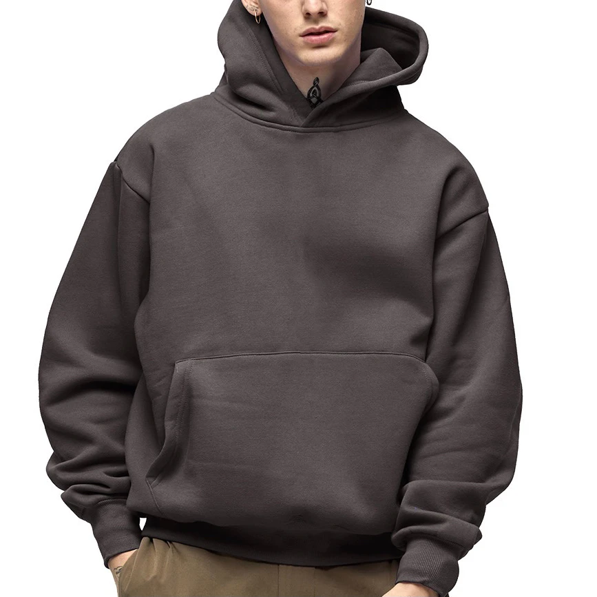 High Quality 100% Cotton Unisex Hoodie For Men Heavy Hoodie Pullover ...