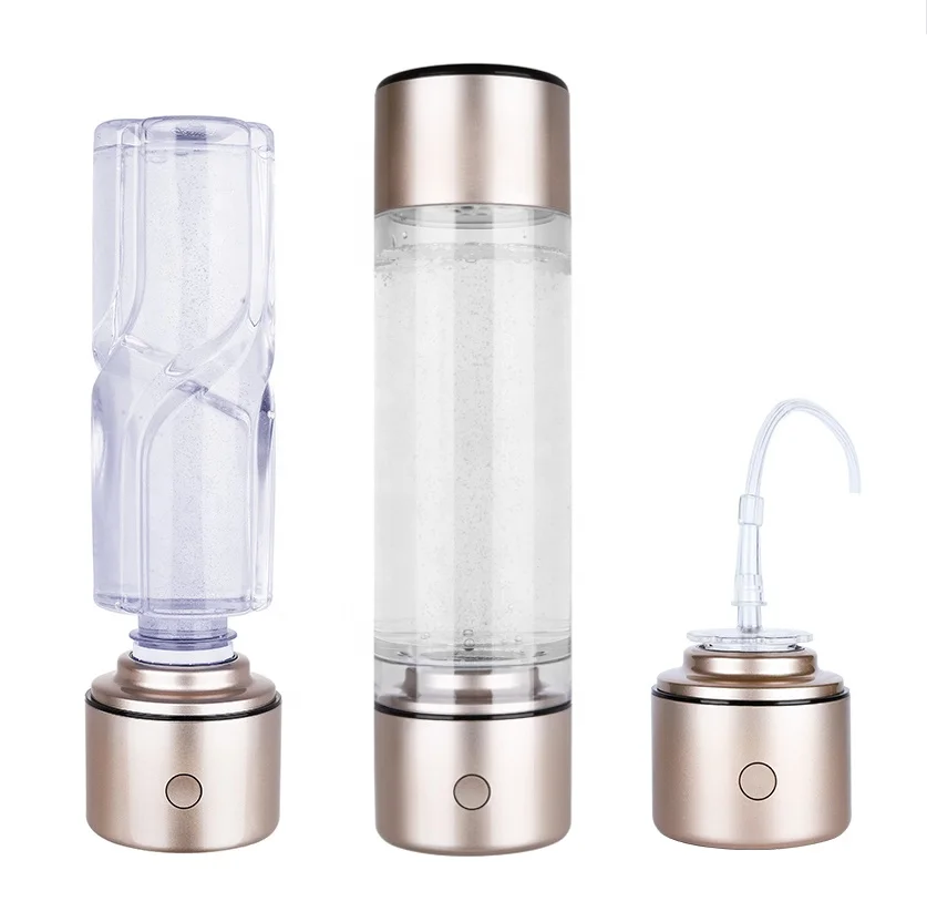 7.8Hz Low Frequency Quantum Hydrogen Cup - Portable H2 Generator For Mineral Water Bottles, OLED Touch