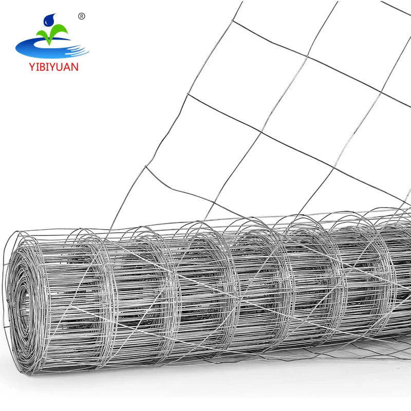 Farm Livestock Hog Cattle Horse Metal Welded Roll 8ft Galvanized Mesh Fence Wire